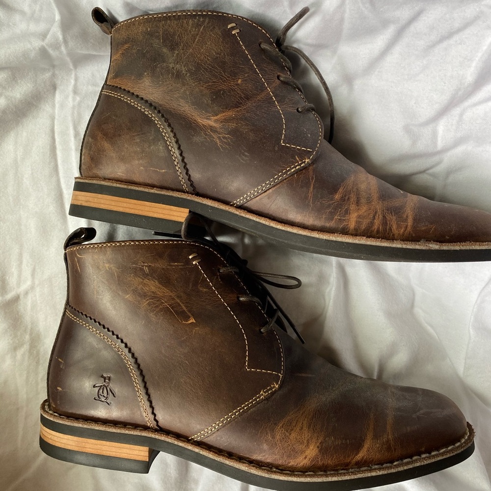 Penguin boots NWOT